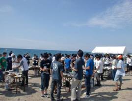 BBQの様子2