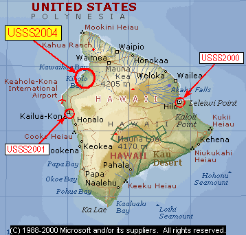 Map of Hawaii