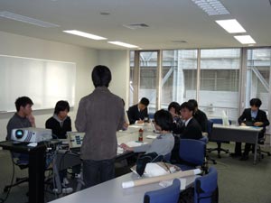 ロケット会議の様子